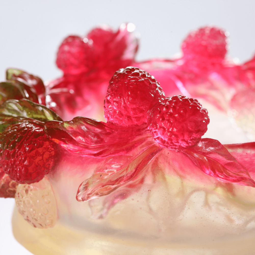 Nature, Lychee, Vase, Bowl, A Thousand Blessings and Good Fortune