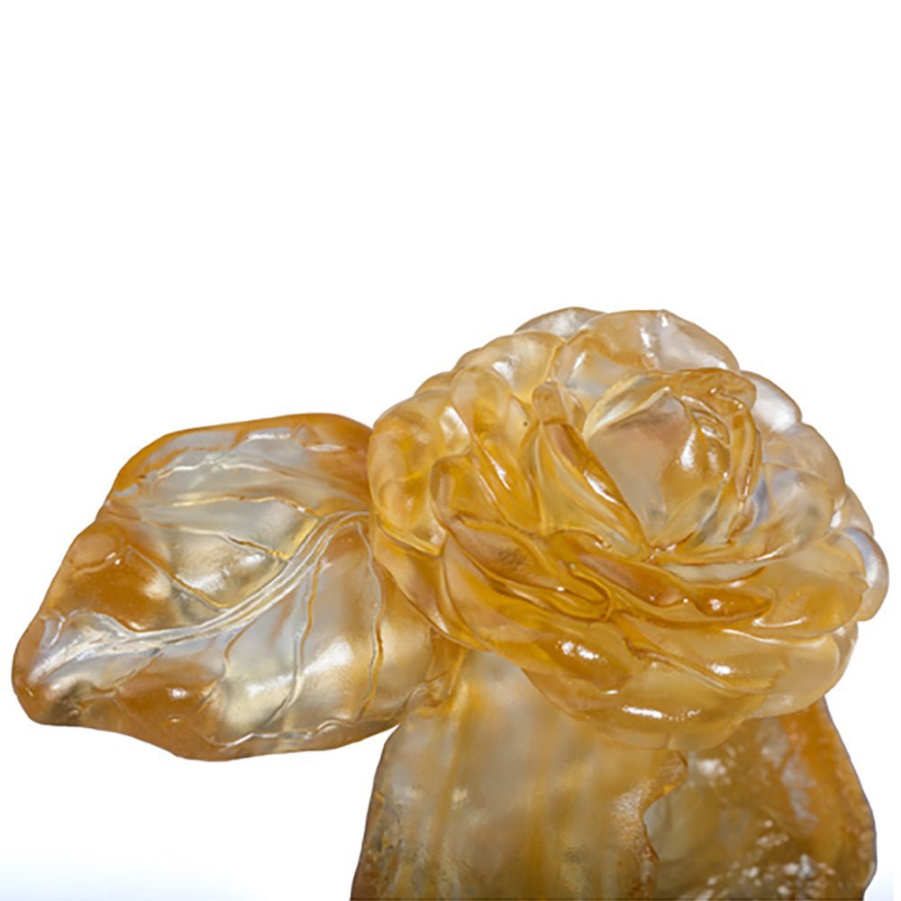 Crystal Flower, Camellia, Singular Elegance (Special Edition, Come with Display Base)