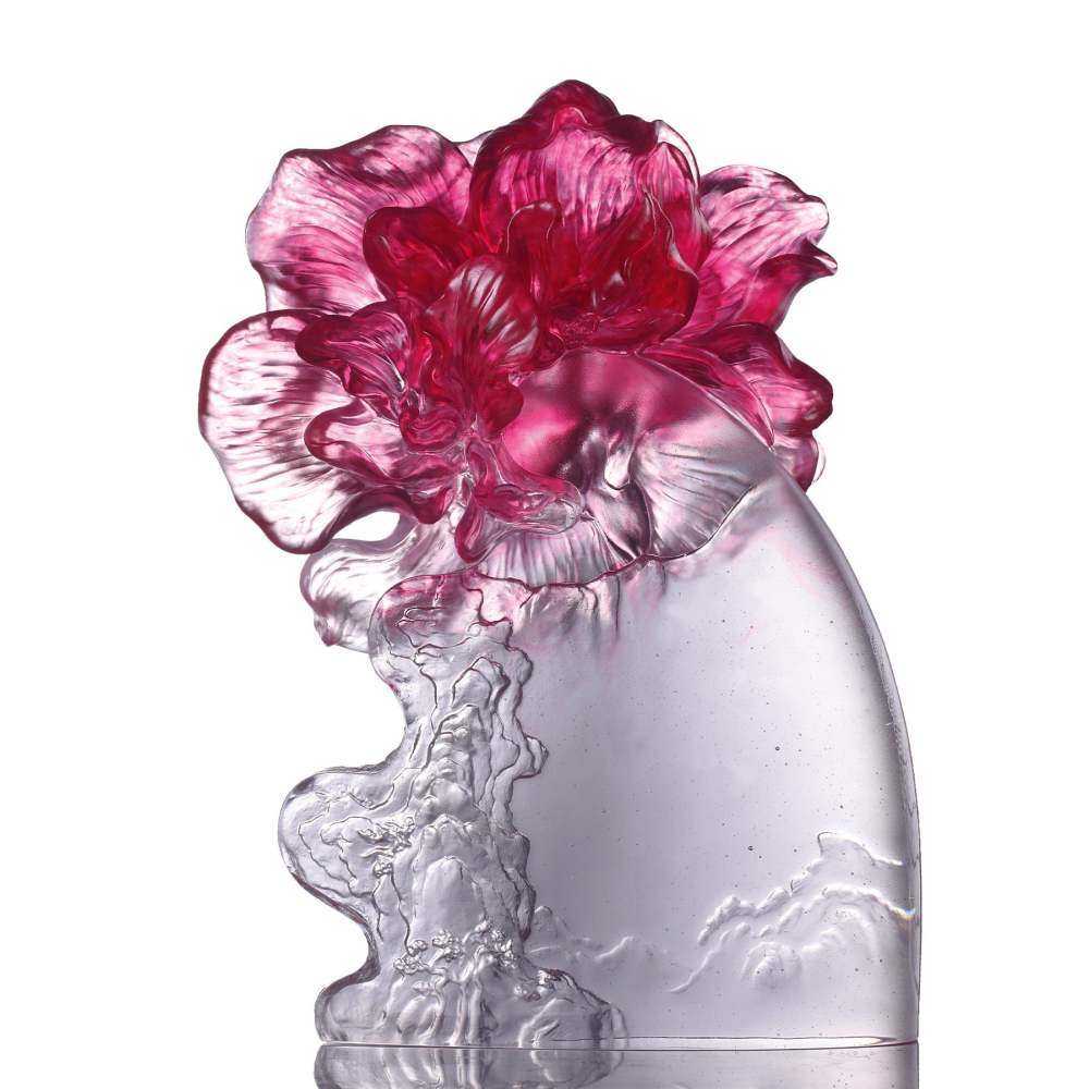 LIULI Crystal Flower Cotton Rose Spring