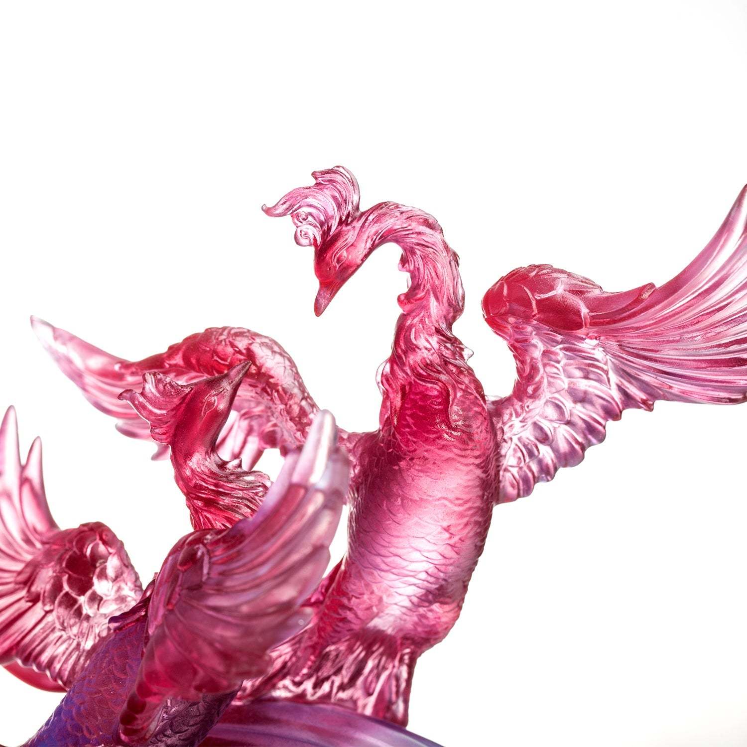 LIULI Crystal Art, Phoenix, Splendor In The Nine Heavens