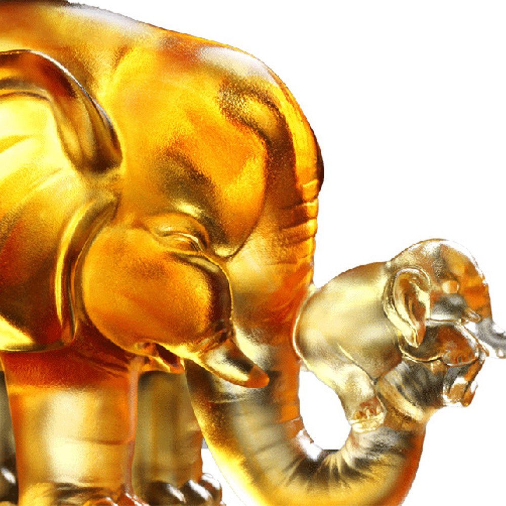 Crystal Animal, Elephant, A Push Forward the Fortune
