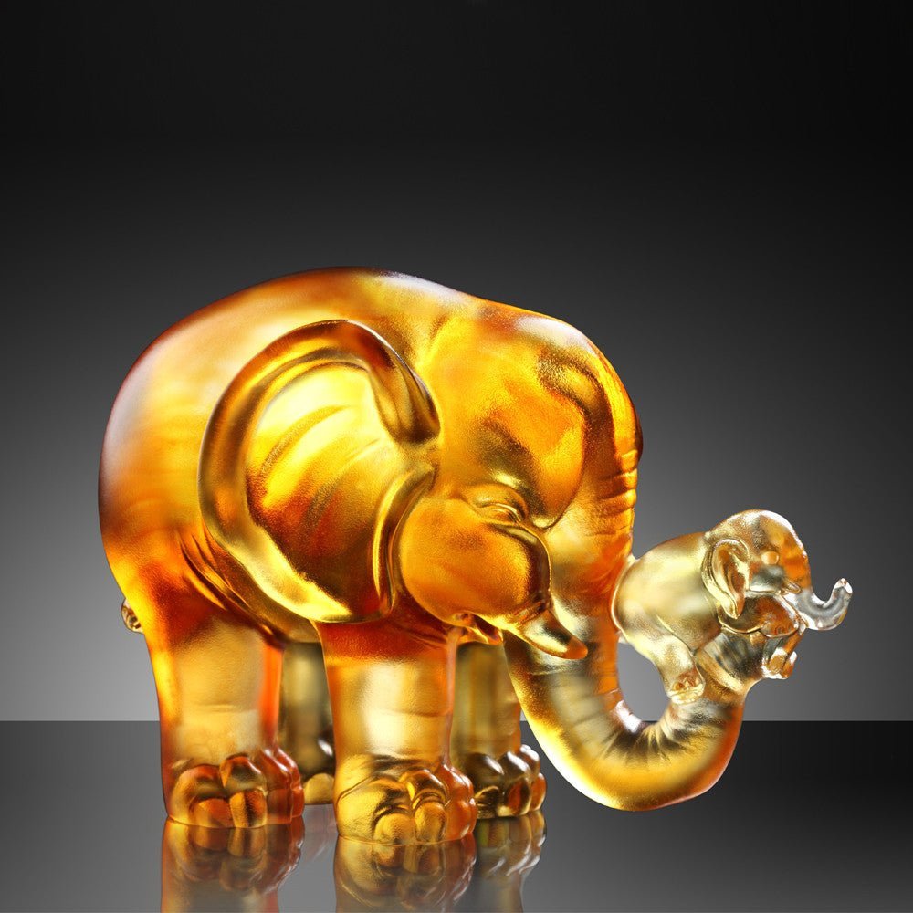 Crystal Animal, Elephant, A Push Forward the Fortune