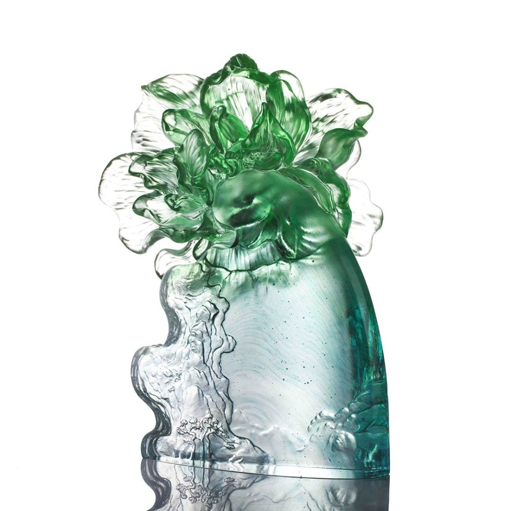 LIULI Crystal Flower Cotton Rose Spring