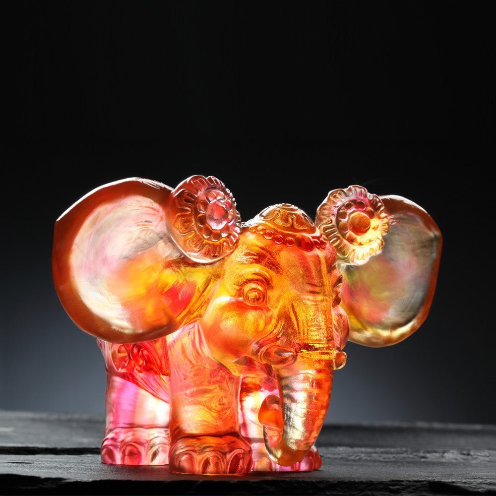 Crystal Animal, Elephant, Fragrance of Pleasant Words for My Ears