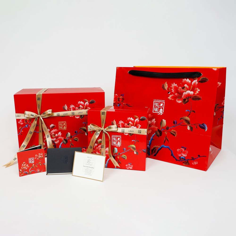 LIULI Crystal Art, Crystal Bird, Peacock, Divine Splendour