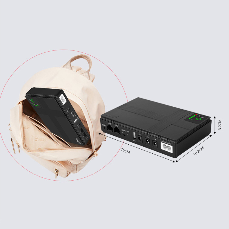 ghana Mini DC UPS For Wifi Router 18W & 36W