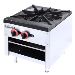 2 Burner Portable Commercial Gas Stove Cooker – 24.7KW Stainless Steel