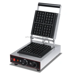 Commercial Teflon Non-Stick Waffle Maker