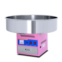 0.9KW Pink Commercial Cotton Candy Machine – Stainless Steel
