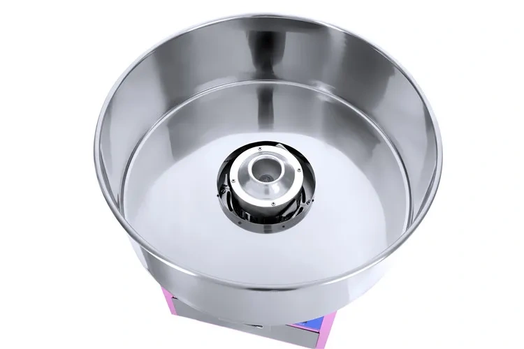 0.9KW Pink Commercial Cotton Candy Machine – Stainless Steel