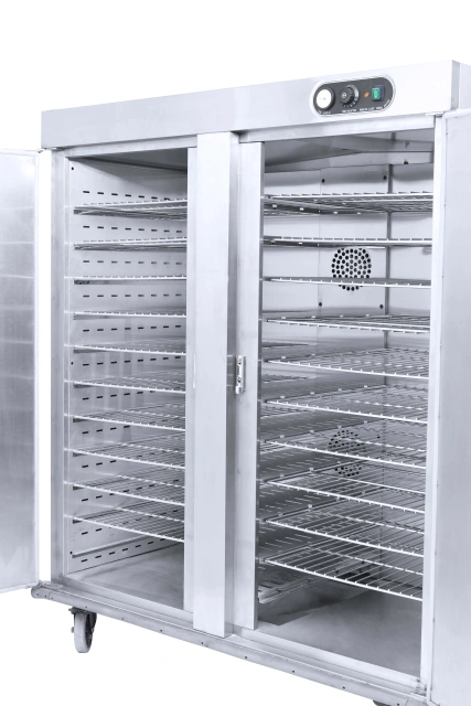 Stainless Steel Electric Food Warmer Cart with Wheels