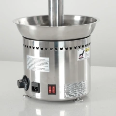 0.21KW 4-Tier Stainless Steel Chocolate Fountain