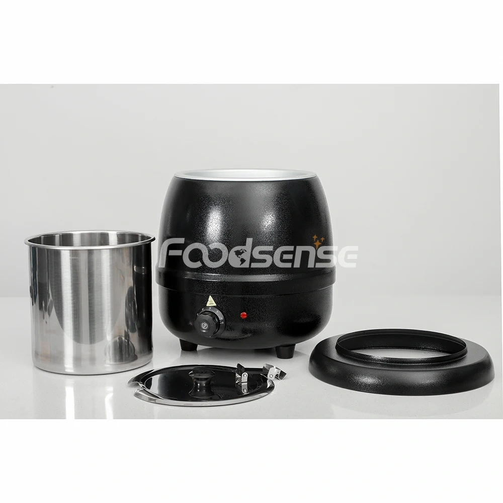 10L Electric Soup Kettle Warmer for Commercial Use
