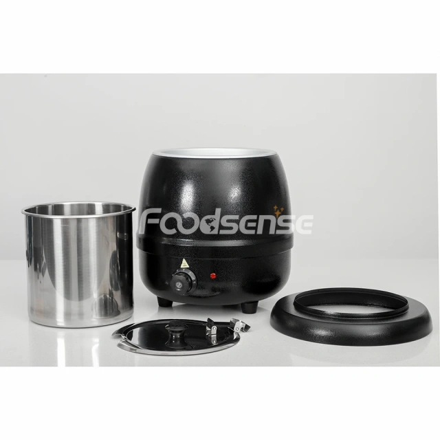 10L Electric Soup Kettle Warmer for Commercial Use