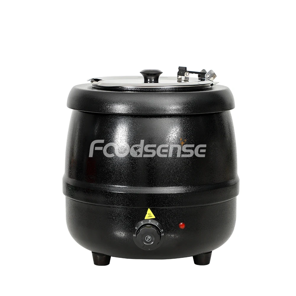 10L Electric Soup Kettle Warmer for Commercial Use