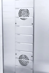 Stainless Steel Electric Food Warmer Cart with Wheels