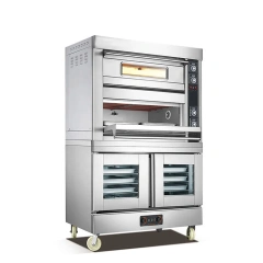 Commercial Stainless Steel Electric Dough Proofer with 18 Trays