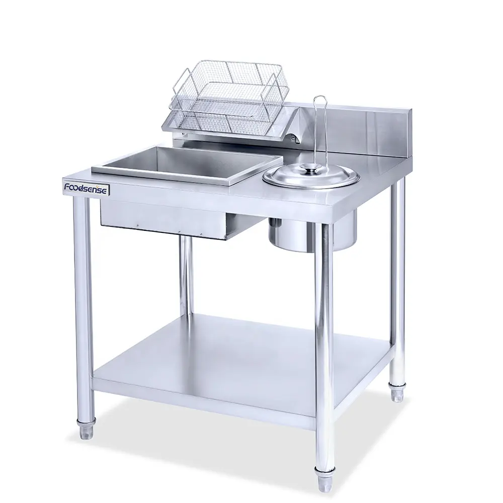 Stainless Steel Commercial Breading Table