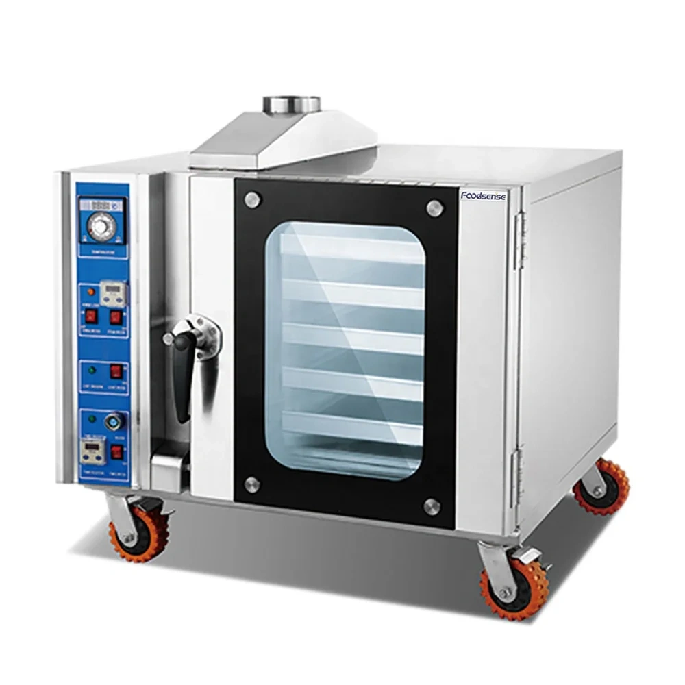5-Layer Commercial Gas Convection Oven with Steam