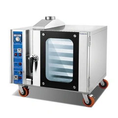 5-Layer Commercial Gas Convection Oven with Steam