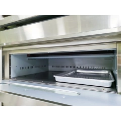 Stainless Steel 2-Deck 4-Tray Electric Baking Oven