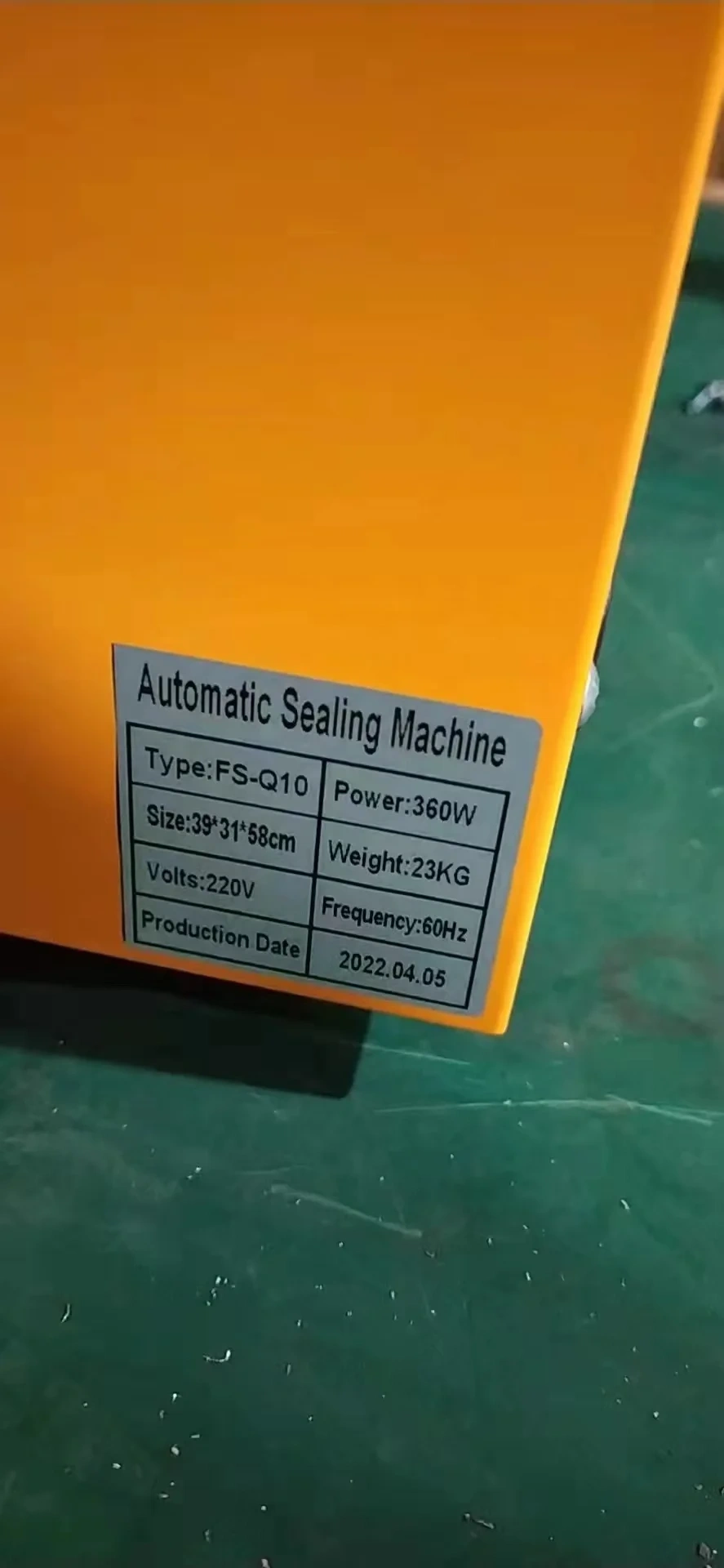 300W Manual Cup Sealing Machine