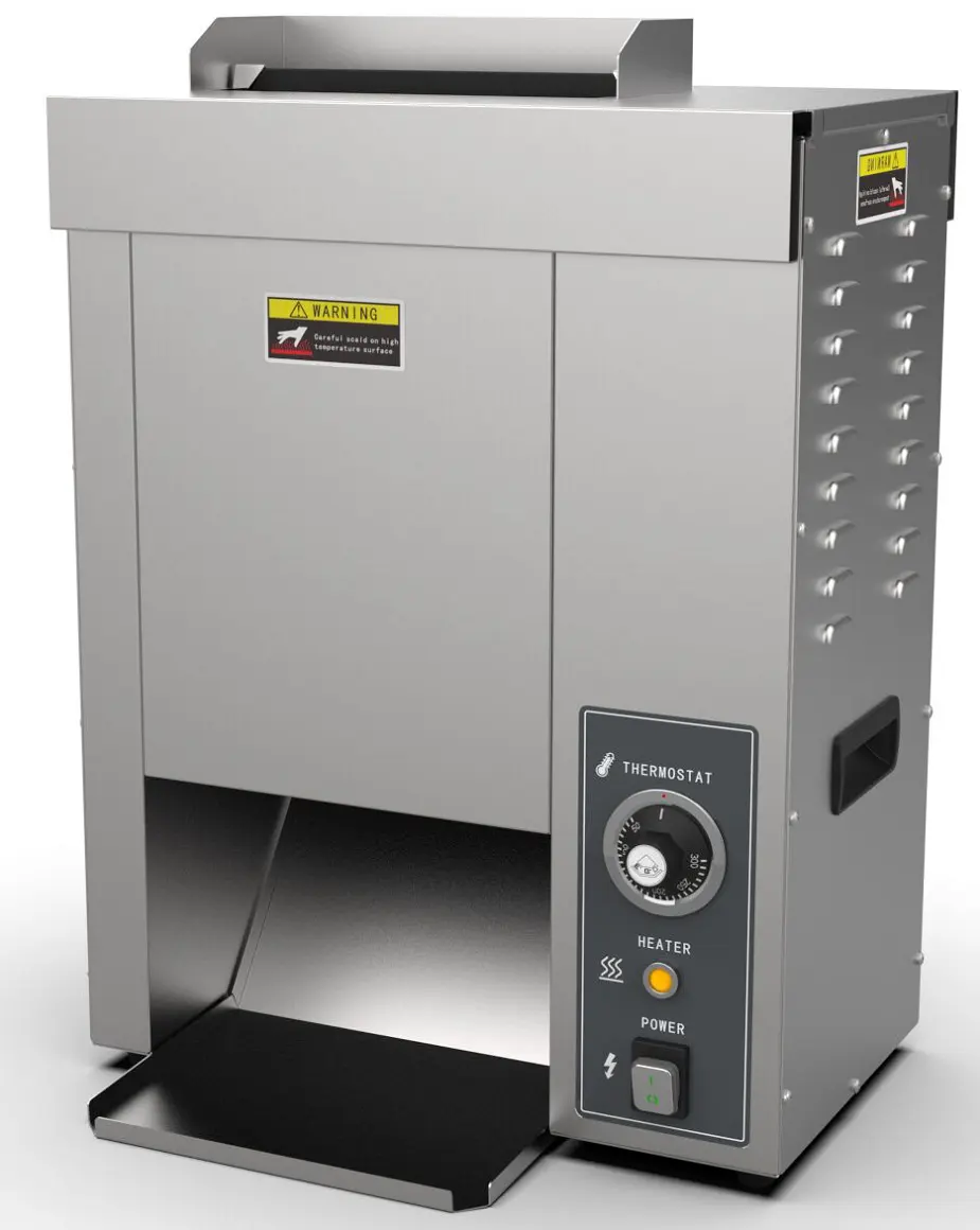 2KW Commercial Hamburger Bun Warmer & Bread Toaster