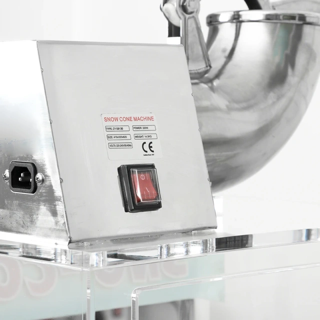 Dual Blades Commercial Electric Ice Crusher