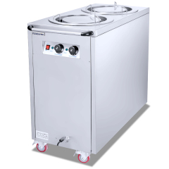 Keeping Food Warm Electric Food Trolley Heating Food Warmer Cart
