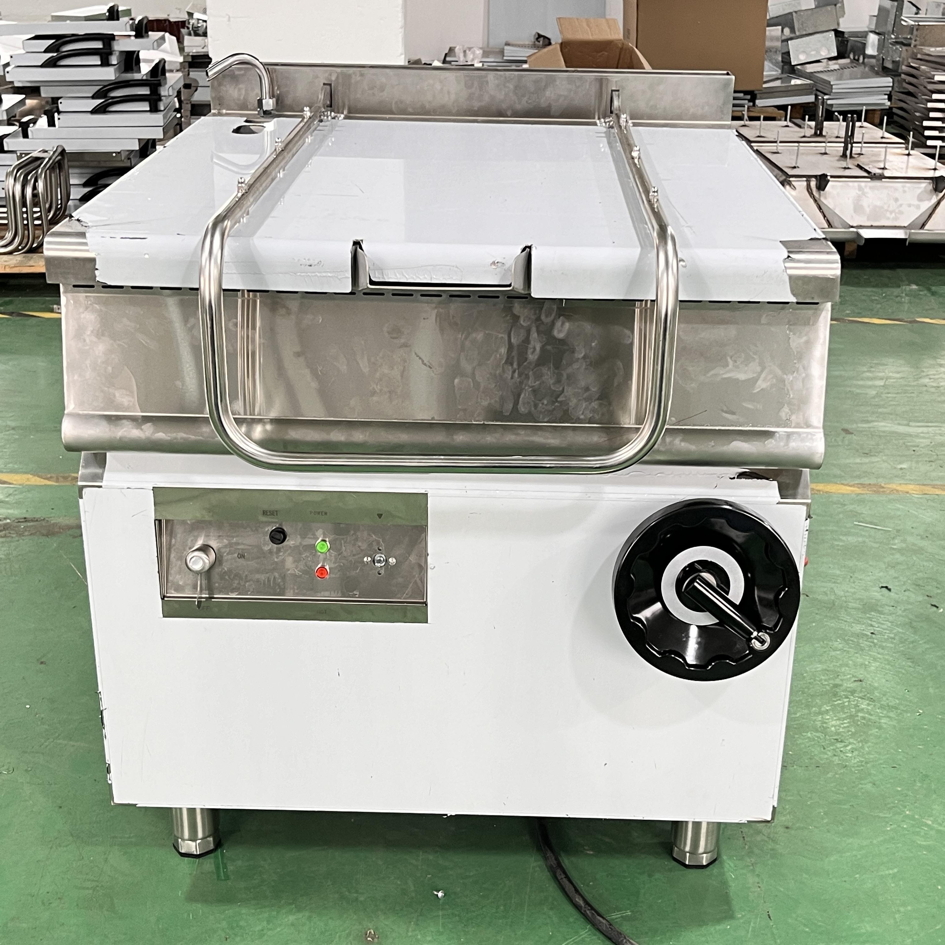 Commercial kitchen equipment electric tilting braising pan