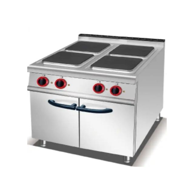 Professional Electric Cooking Stove | 4 Burners, 4 Plates