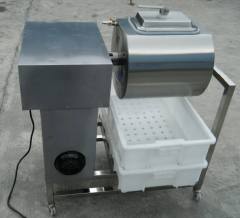 Stainless Steel Electric Vacuum Meat Food Salting Machine