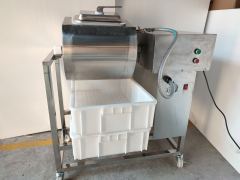 Stainless Steel Electric Vacuum Meat Food Salting Machine