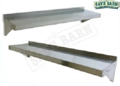 Commercial stainless steel kitchen double wash sink table