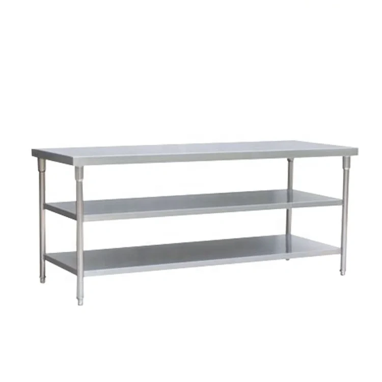 high quality economical Stainless Steel kitchen cabinet worktable