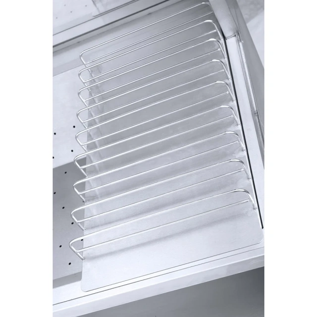 KFC free standing chips dump station / french fries display warmer