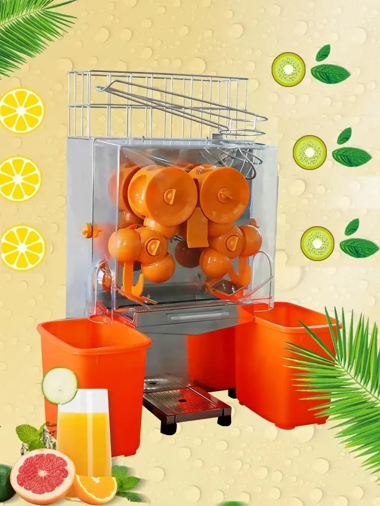 Commercial Orange Juicer for Mobile Dining Car Buffet Canteen