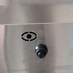 Commercial kitchen equipment  gas griddle with cabinet