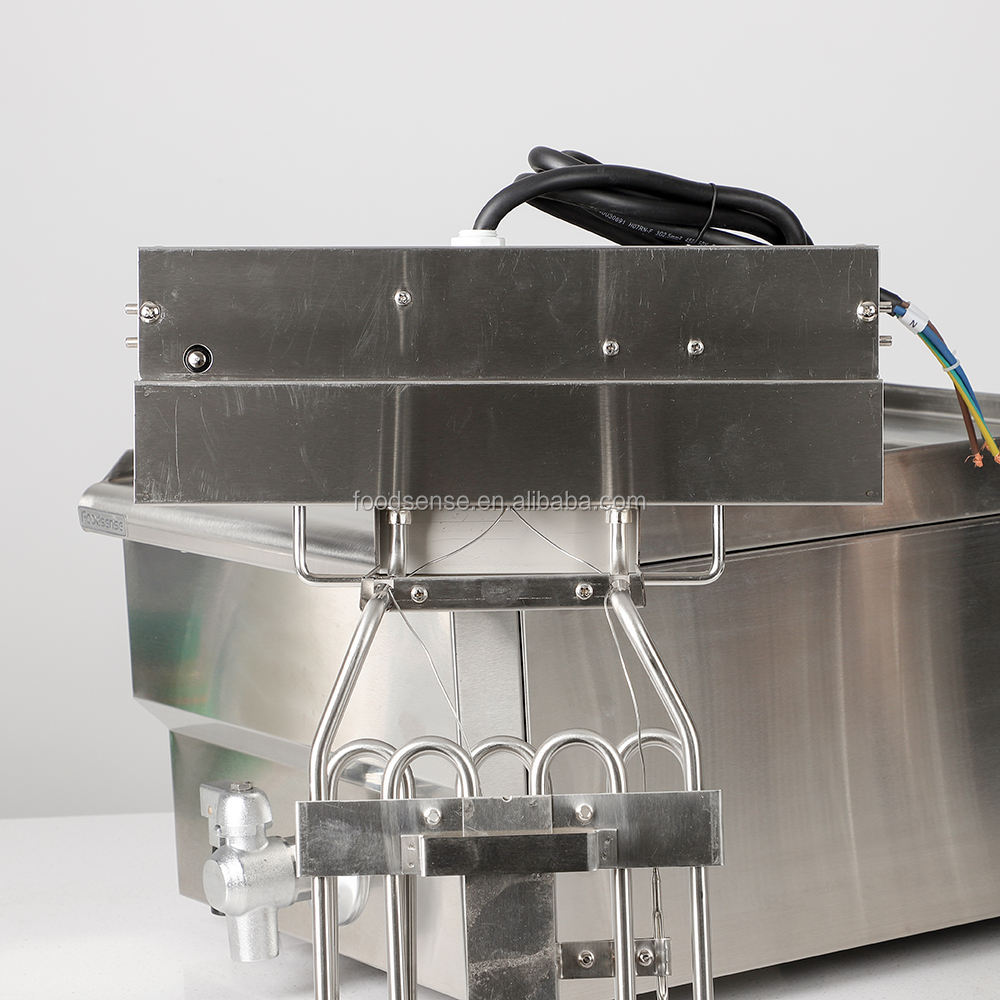 Commercial kitchen  Equipment 2-Tank 2-Basket Electric Fryer