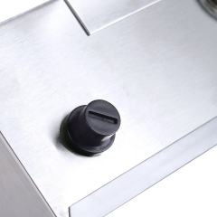 Commercial kitchen  Equipment 2-Tank 2-Basket Electric Fryer