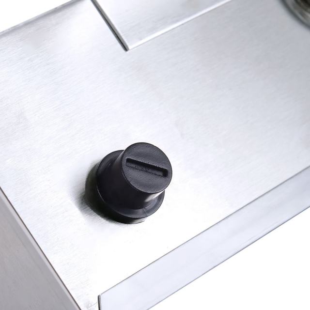 Commercial kitchen  Equipment 2-Tank 2-Basket Electric Fryer