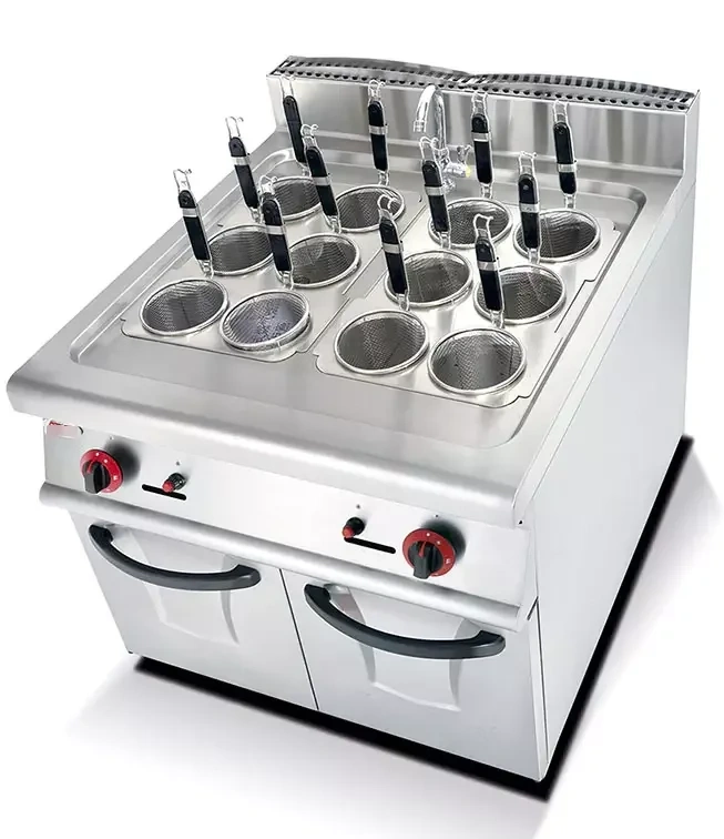 Gas Pasta Cooker with Cabinet pasta and noodle machine