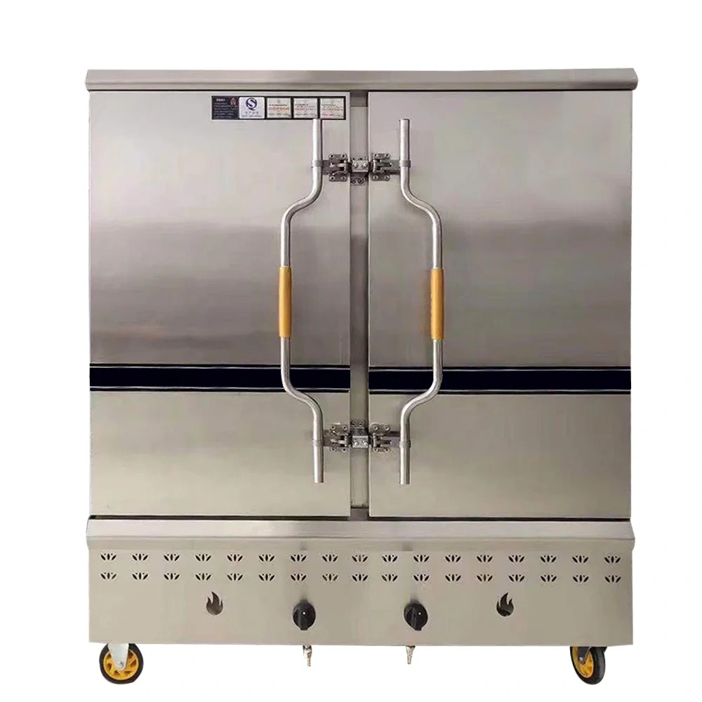 Commercial  Gas 12 Layer 24 trays Gas Steaming Rice Cabinet