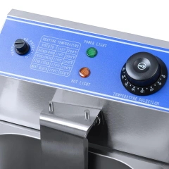 Hot Saler 1-Tank 1-Basket Industrial Electric deep fryer