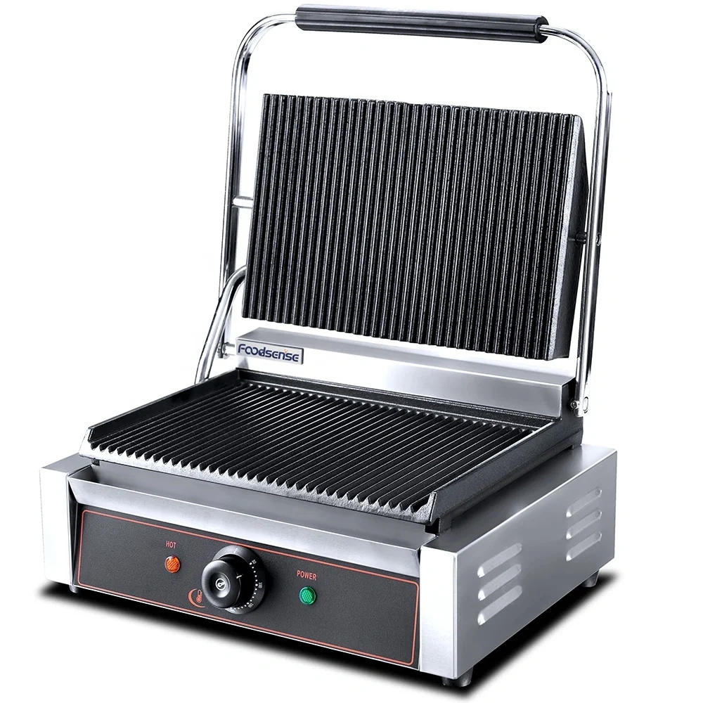Commercial single  Plate Sandwich Electric Contact Grill
