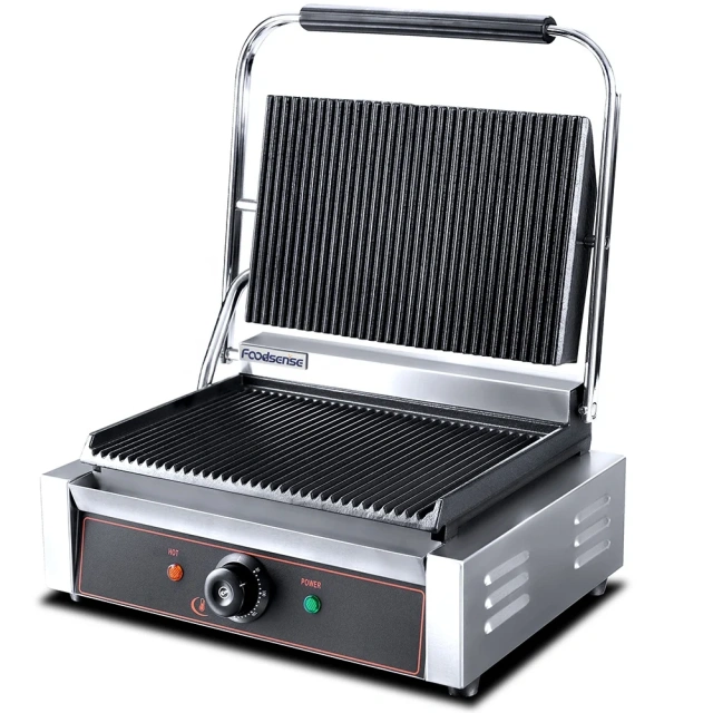Commercial single  Plate Sandwich Electric Contact Grill