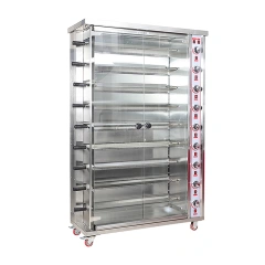 9 Layers Rotating Grill Chicken Rotisserie for 45 Whole Turkey