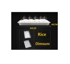 Commercial  Gas 12 Layer 24 trays Gas Steaming Rice Cabinet