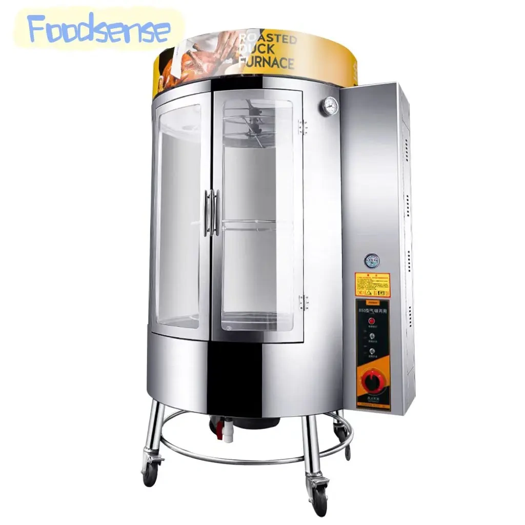 Glass Big Capacity Electric Duck Roaster Gas Oven Machine
