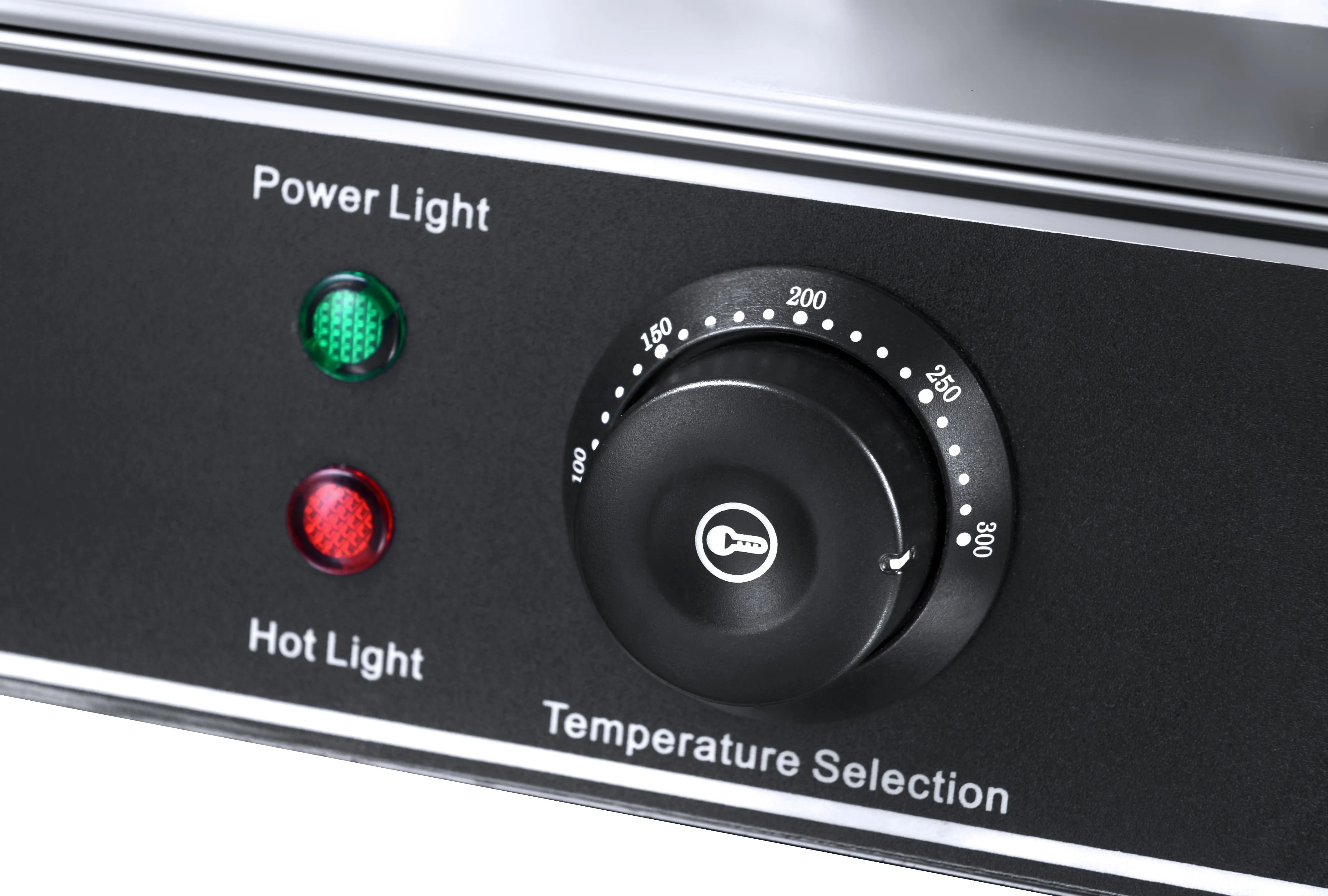 Commercial Sliver Stainless Steel All Flat Electric Contact Grill